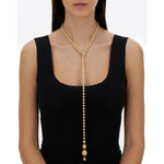 "IVY" Hand Engraved 18K Gold & Diamond Convertible Necklace – CS34-538-Nanis-Renee Taylor Gallery