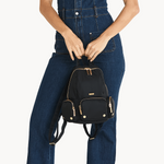 HUNTER MED - Black Nylon Cargo/Gold-Hammitt-Renee Taylor Gallery