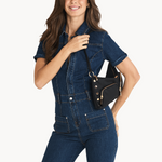 KYLE MED - Black Nylon Cargo/Gold-Hammitt-Renee Taylor Gallery
