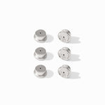 Signature Small Earrings Back Set-Silver - A038S00-Julie Vos-Renee Taylor Gallery