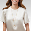 Odette Pendant Necklace-Cubic Zirconia - P172GCZ00-Julie Vos-Renee Taylor Gallery