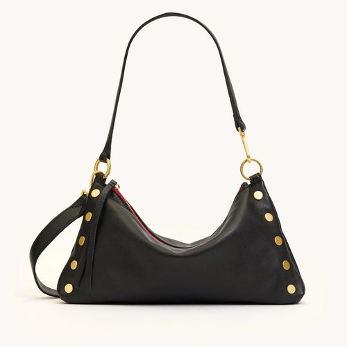 KYLE MED - Black/Brushed Gold Red Zip-Hammitt-Renee Taylor Gallery