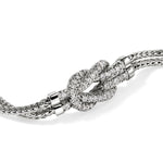 Love Knot Sterling Silver & Diamond Bracelet - BUP9007762DI-John Hardy-Renee Taylor Gallery