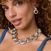 Cannes Link Necklace - N363S00-Julie Vos-Renee Taylor Gallery