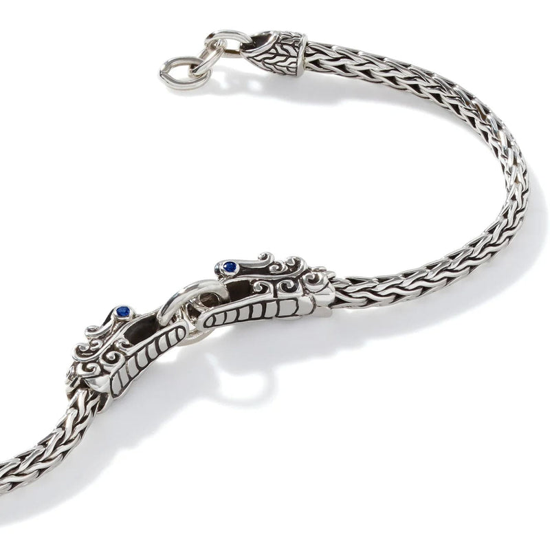 Naga Bracelet, Sterling Silver, 3.5MM - BBS651041BSP-John Hardy-Renee Taylor Gallery