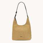 TIM MED - Noir Smooth Raffia/Gunmetal-Hammitt-Renee Taylor Gallery