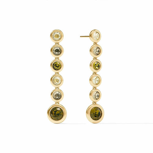 Rainbow Tier Earring - Shades of Jade - ER1034GSJ00-Julie Vos-Renee Taylor Gallery