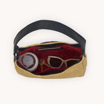 TIM MED - Noir Smooth Raffia/Gunmetal-Hammitt-Renee Taylor Gallery