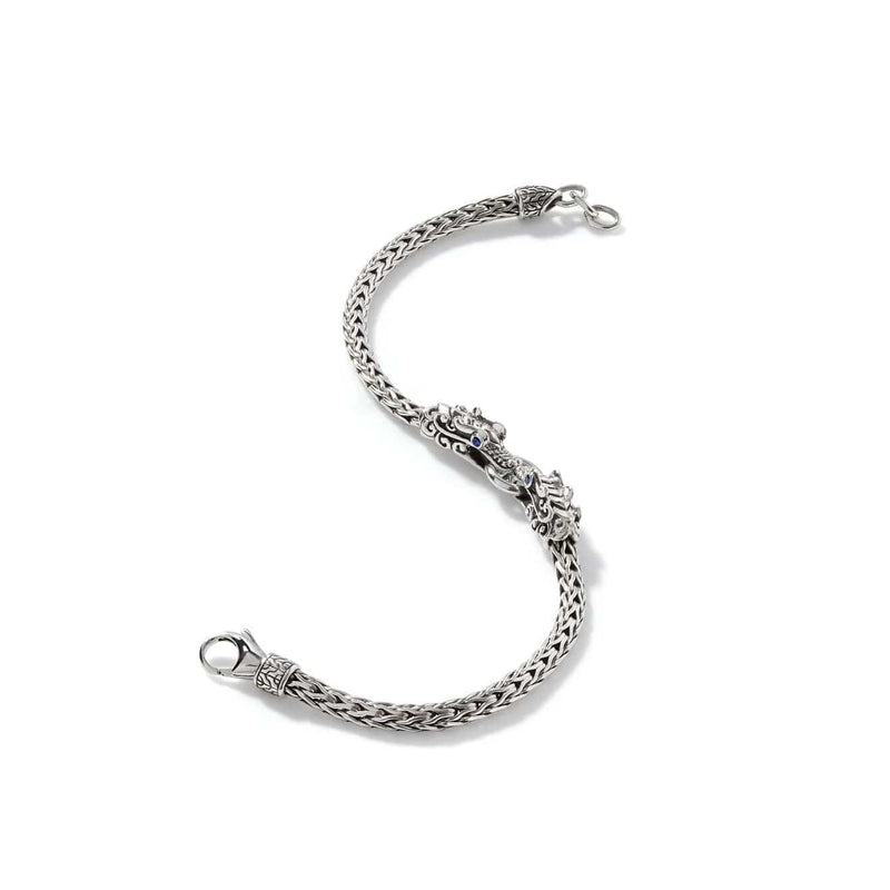 Naga Bracelet, Sterling Silver, 3.5MM - BBS651041BSP-John Hardy-Renee Taylor Gallery