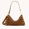 KYLE MED - Mahogany Pebble/Brushed Gold Red Zip-Hammitt-Renee Taylor Gallery