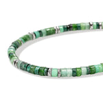 Heishi Bracelet, Hardstones, Emeralds, Sterling Silver - BUS900698MHQZATR-John Hardy-Renee Taylor Gallery