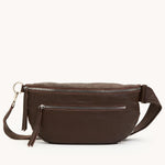 CHARLES CROSSBODY LRG - Espresso Pebble/Silver-Hammitt-Renee Taylor Gallery