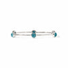 Milano Iridescent Montana Blue Luxe Bangle - BG047SIPE-Julie Vos-Renee Taylor Gallery