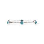 Milano Iridescent Montana Blue Luxe Bangle - BG047SIPE-Julie Vos-Renee Taylor Gallery