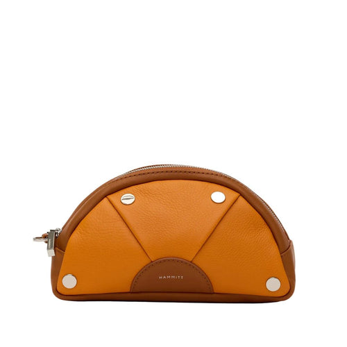 SHELLEY POUCH - Tailored Tangerine/Silver-Hammitt-Renee Taylor Gallery