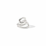 Wave Wrap Silver Ring - R230S00-Julie Vos-Renee Taylor Gallery