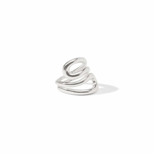 Wave Wrap Silver Ring - R230S00-Julie Vos-Renee Taylor Gallery