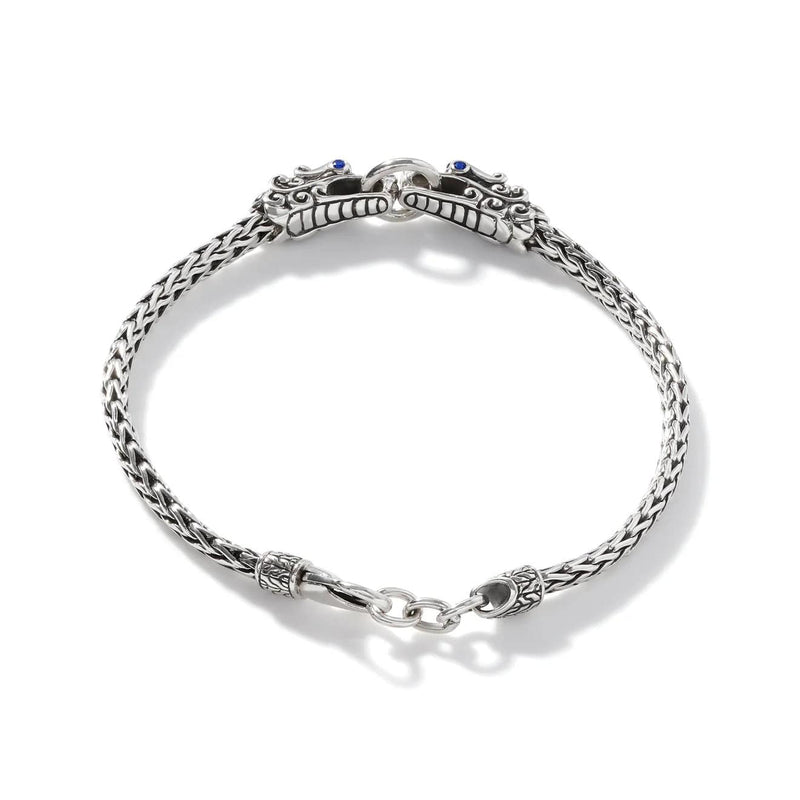 Naga Bracelet, Sterling Silver, 3.5MM - BBS651041BSP-John Hardy-Renee Taylor Gallery
