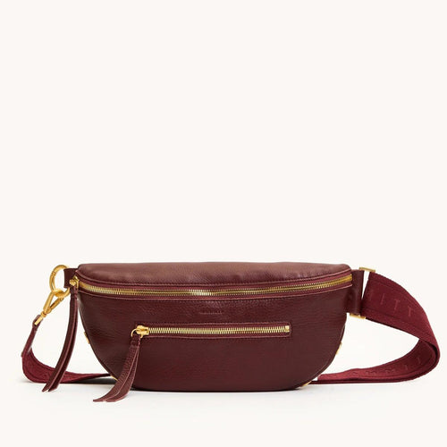 CHARLES CROSSBODY MED - Cherrywood Pebble/Brushed Gold-Hammitt-Renee Taylor Gallery