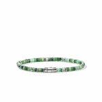 Heishi Bracelet, Hardstones, Emeralds, Sterling Silver - BUS900698MHQZATR-John Hardy-Renee Taylor Gallery