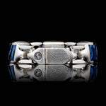 Men's Blue Mammoth Retro Bracelet - BR13 MT BL-William Henry-Renee Taylor Gallery