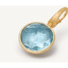 18K Jaipur Blue Topaz Gemstone Pendant - PB1 TP01 Y 02-Marco Bicego-Renee Taylor Gallery