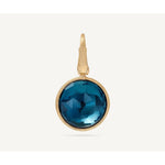 18K Jaipur London Blue Topaz Gemstone Pendant - PB1 TPL01 Y 02-Marco Bicego-Renee Taylor Gallery