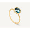 18K Yellow Gold London Blue Topaz Stackable Ring - AB632 TPL01 Y 02-Marco Bicego-Renee Taylor Gallery