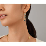 18K Jaipur Mixed Blue Topaz Earrings - OB1290 MIX725 Y 02-Marco Bicego-Renee Taylor Gallery