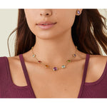 18K Jaipur Mixed Gemstone Necklace - CB2710 MIX01 Y 02-Marco Bicego-Renee Taylor Gallery