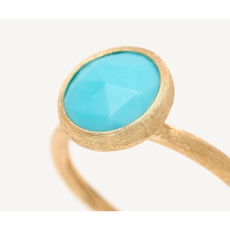 18K Jaipur Turquoise Ring - AB632 TU01 Y 02-Marco Bicego-Renee Taylor Gallery