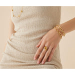 18K Jaipur Link Mixed Link Bracelet - BB2670 Y LI-Marco Bicego-Renee Taylor Gallery