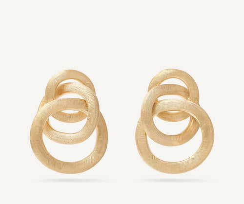 18K Jaipur Link Small Knot Earrings - OB938 Y-Marco Bicego-Renee Taylor Gallery