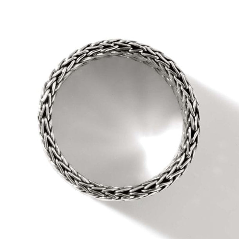 Classic Chain Silver 12mm Band Ring- RM900921-John Hardy-Renee Taylor Gallery