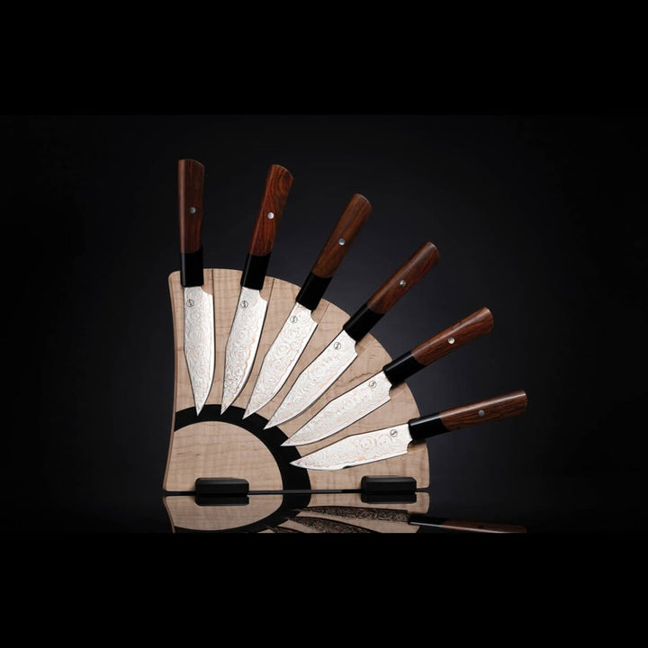 Kultro Flare w/Red Maple Steak Set - K22S-M-William Henry-Renee Taylor Gallery