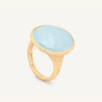 18K Yellow Gold Aquamarine Cocktail Ring - AB565 AQD Y 02-Marco Bicego-Renee Taylor Gallery