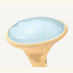 18K Yellow Gold Aquamarine Cocktail Ring - AB565 AQD Y 02-Marco Bicego-Renee Taylor Gallery