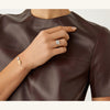 18K Yellow Gold Bracelet with Mini-Pavé Station - BB2591 B YW Q6-Marco Bicego-Renee Taylor Gallery