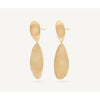 18K Lunaria Large Double Drop Earrings - OB1347 Y 02-Marco Bicego-Renee Taylor Gallery