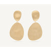 18K Lunaria Large Double Drop Earrings - OB1347 Y 02-Marco Bicego-Renee Taylor Gallery