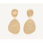 18K Lunaria Large Double Drop Earrings - OB1347 Y 02-Marco Bicego-Renee Taylor Gallery