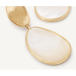18K Lunaria Mother of Pearl Earrings - OB1403 MPW Y 02-Marco Bicego-Renee Taylor Gallery