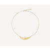 18K Yellow Gold Engraved "Smile" Necklace - CB2614 Y 02-Marco Bicego-Renee Taylor Gallery