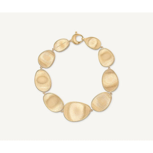 18K Lunaria Graduated Medium Bracelet - BB1777 Y 02-Marco Bicego-Renee Taylor Gallery