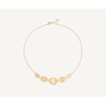 18K Lunaria Graduated Necklace - CB1779 Y 02 16.5"-Marco Bicego-Renee Taylor Gallery