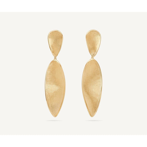 18K Yellow Gold Double Drop Earrings - OB1916 Y 02-Marco Bicego-Renee Taylor Gallery