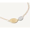 18K Yellow & White Gold Mini-Petal & Diamond Pendant Necklace - CB2591 B YW Q6-Marco Bicego-Renee Taylor Gallery
