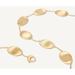 18K Yellow Gold Single-Strand Petal Necklace - CB2099 Y 02-Marco Bicego-Renee Taylor Gallery