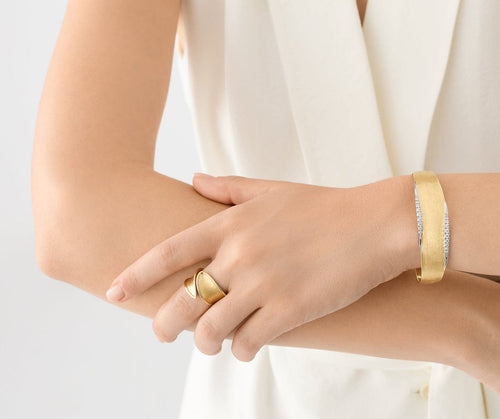 18K Yellow Gold Wrap Ring - AB661 Y 02
