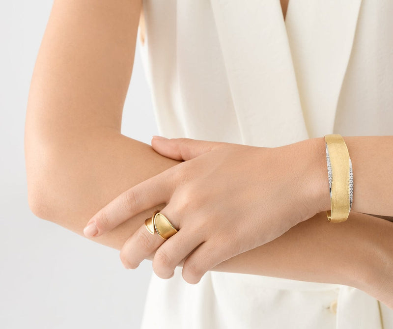 18K Yellow Gold Wrap Ring - AB661 Y 02-Marco Bicego-Renee Taylor Gallery